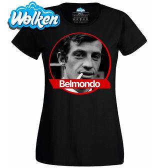 Dámské tričko Francouzská Filmová Legenda Belmondo.jpg