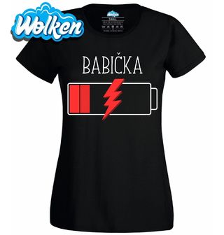 Dámské tričko Unavená Babička Vybitá baterie.jpg