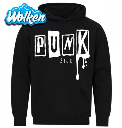Obrázek produktu Pánská mikina Punk Žije