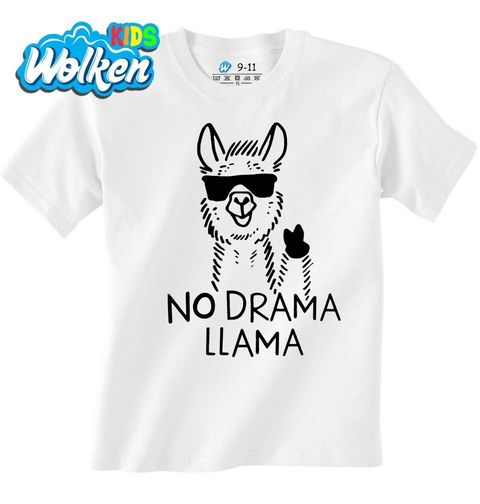 Obrázek produktu Dětské tričko Lama co nedělá drama No drama Lama 