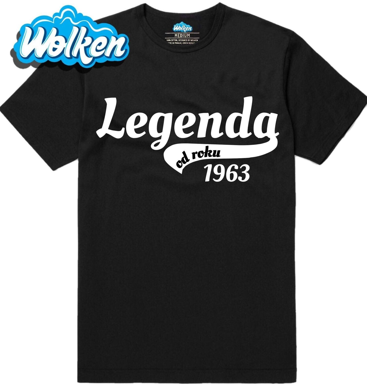 Pánské tričko Nezapomenutelná Legenda od Roku 1963.jpg