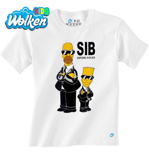 Obrázek produktu Dětské tričko The Simpsons SIB Simpsons in Black Simpsonovi