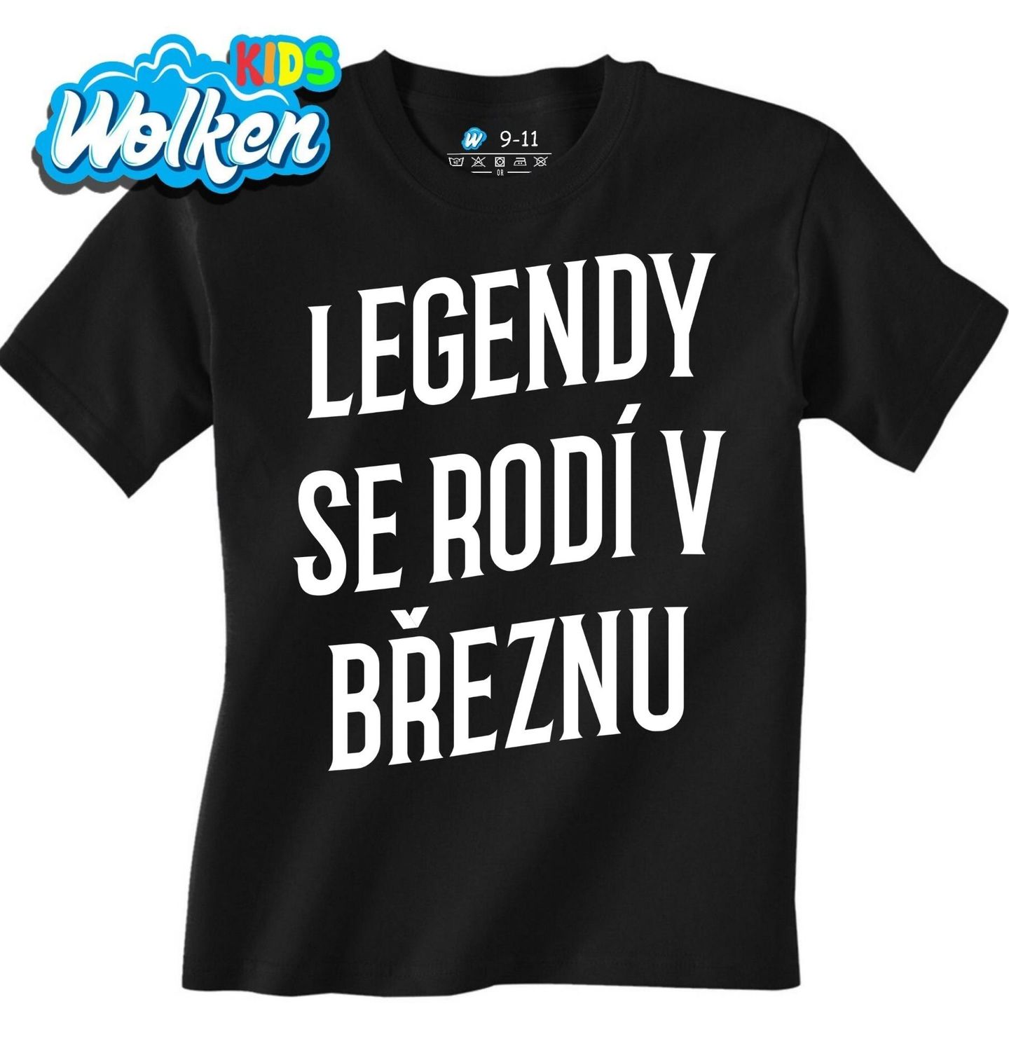 Dětské tričko Pravé Legendy se rodí v Březnu.jpg