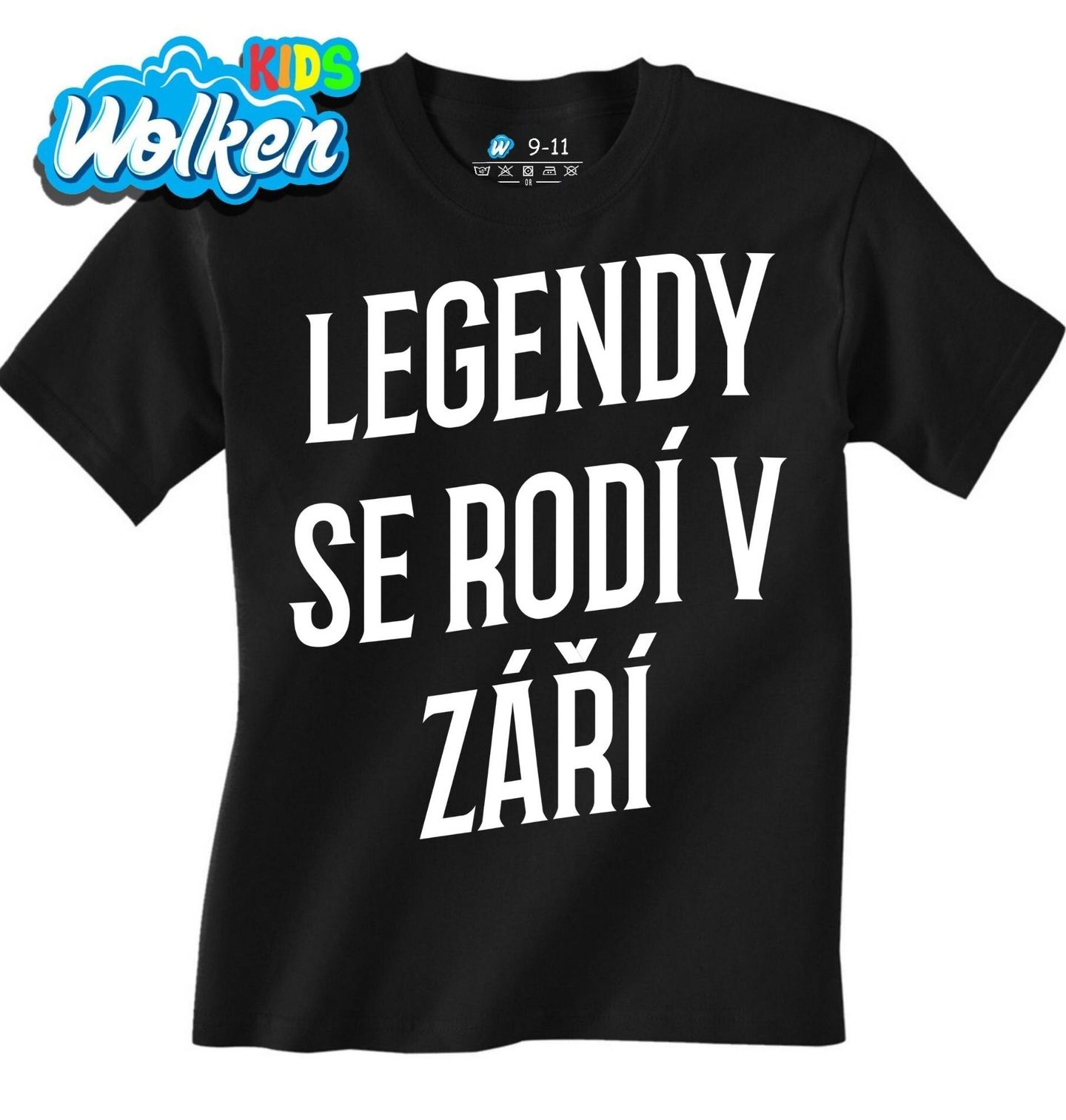 Dětské tričko Pravé Legendy se rodí v Září.jpg