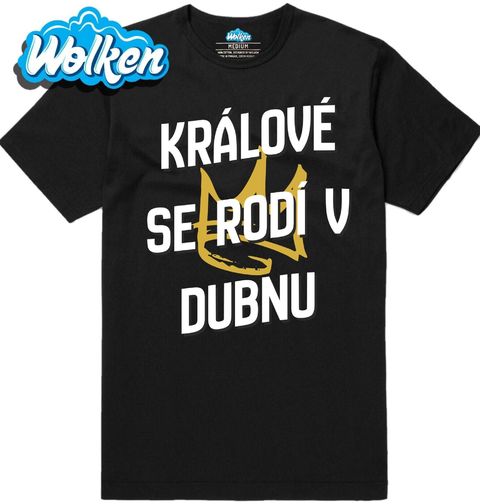 Obrázek produktu Pánské tričko Králové s Korunou se Rodí v Dubnu