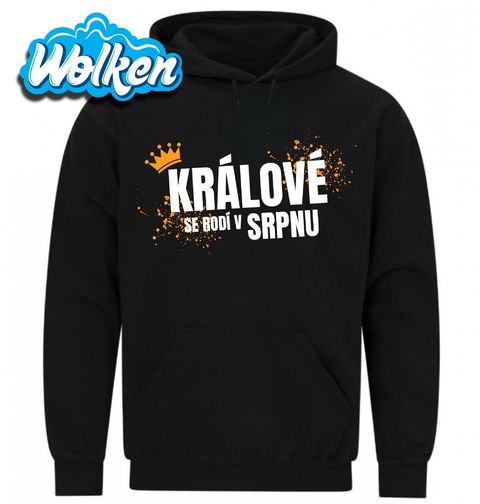 Obrázek produktu Pánská mikina Králové se Rodí v Srpnu