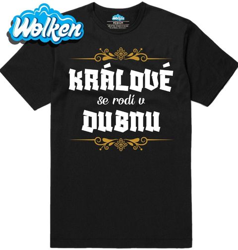 Obrázek produktu Pánské tričko Králové se Rodí v Dubnu Kings Are Born in April