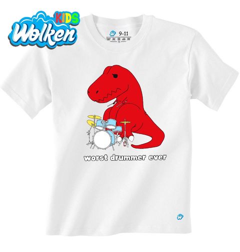 Obrázek produktu Dětské tričko Nejhorší bubeník Tyrannosaurus Rex
