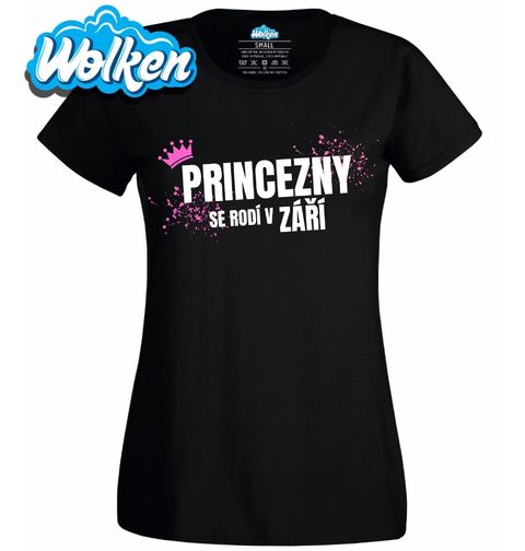 Obrázek produktu Dámské tričko Princezny se Rodí v Září