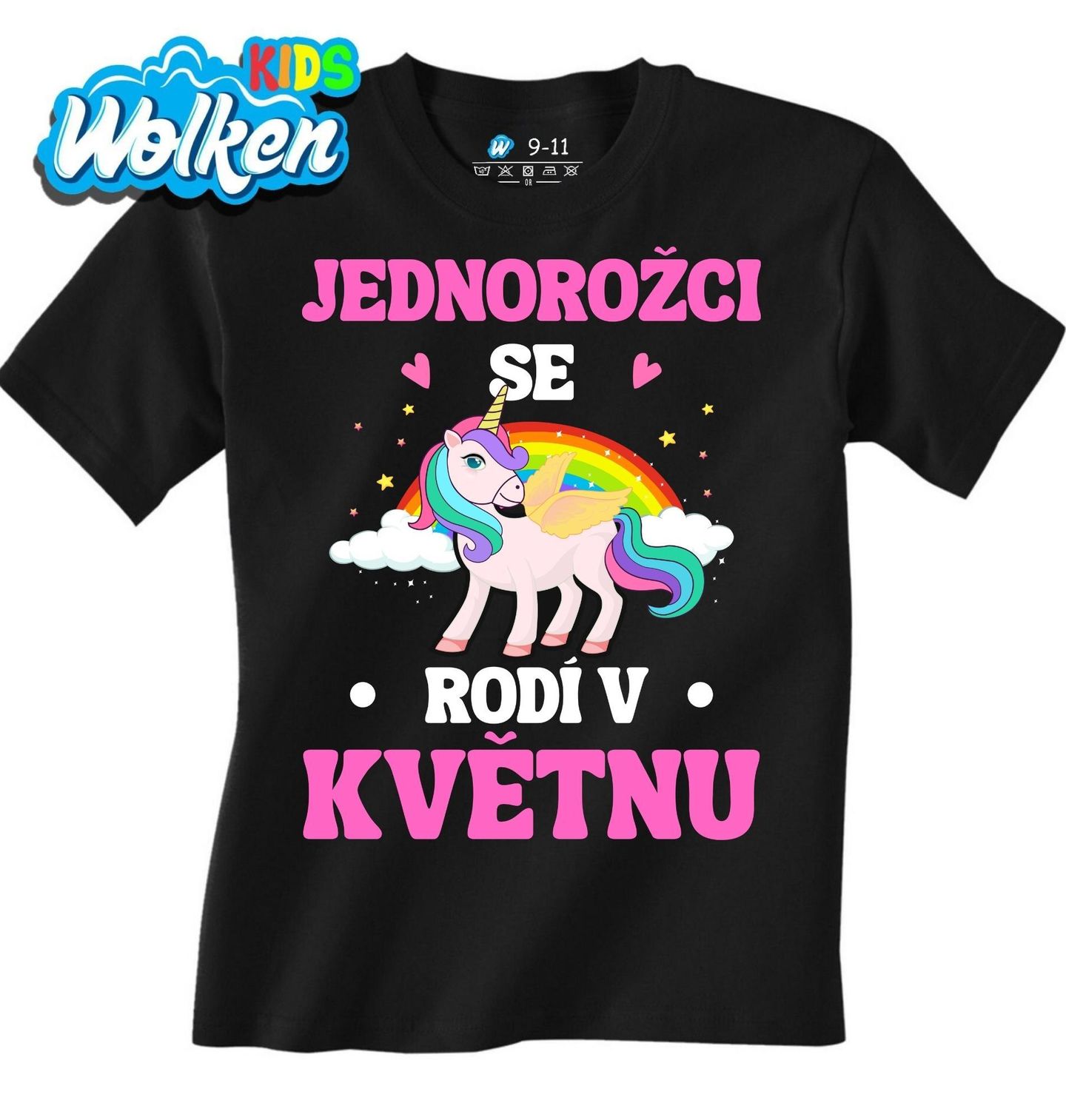 Dětské tričko Jednorožci se Rodí v Květnu.jpg