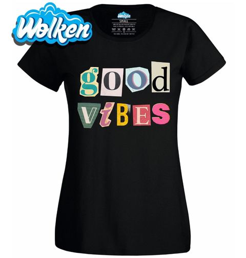 Obrázek produktu Dámské tričko Dobrá Nálada Good Vibes