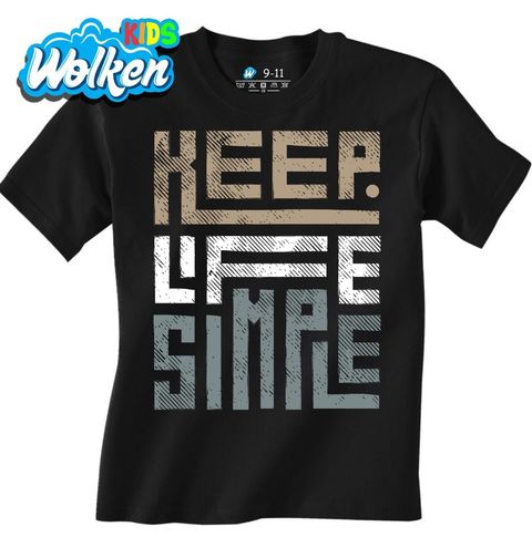 Obrázek produktu Dětské tričko V Jednoduchosti je Krása Keep It Simple