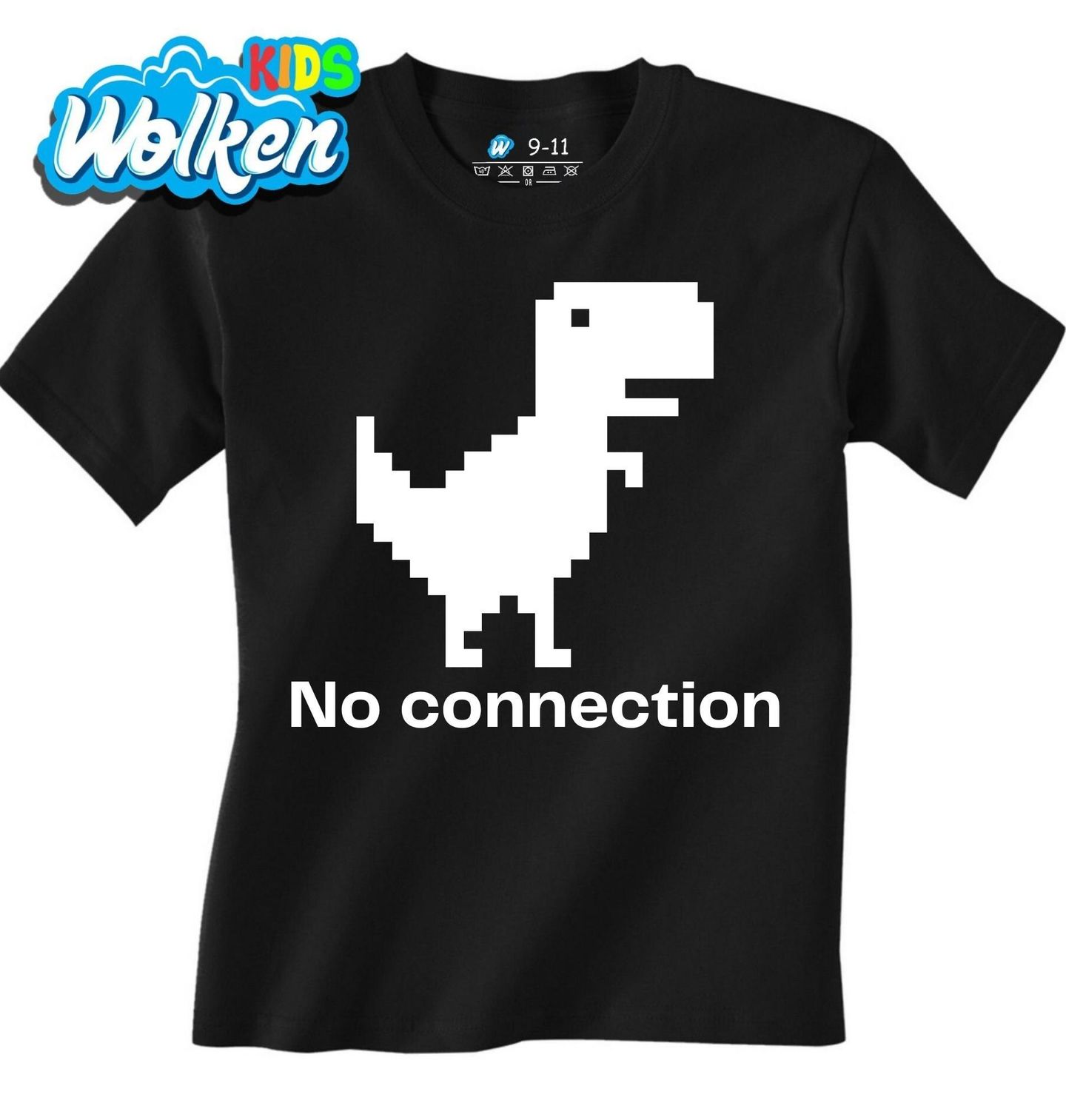 Dětské tričko Dinosaurus Hra Žádné Připojení No Connection.jpg