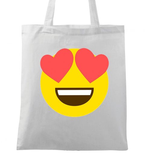 Obrázek produktu Bavlněná taška Emoji Love Zamilovaný Smajlík 
