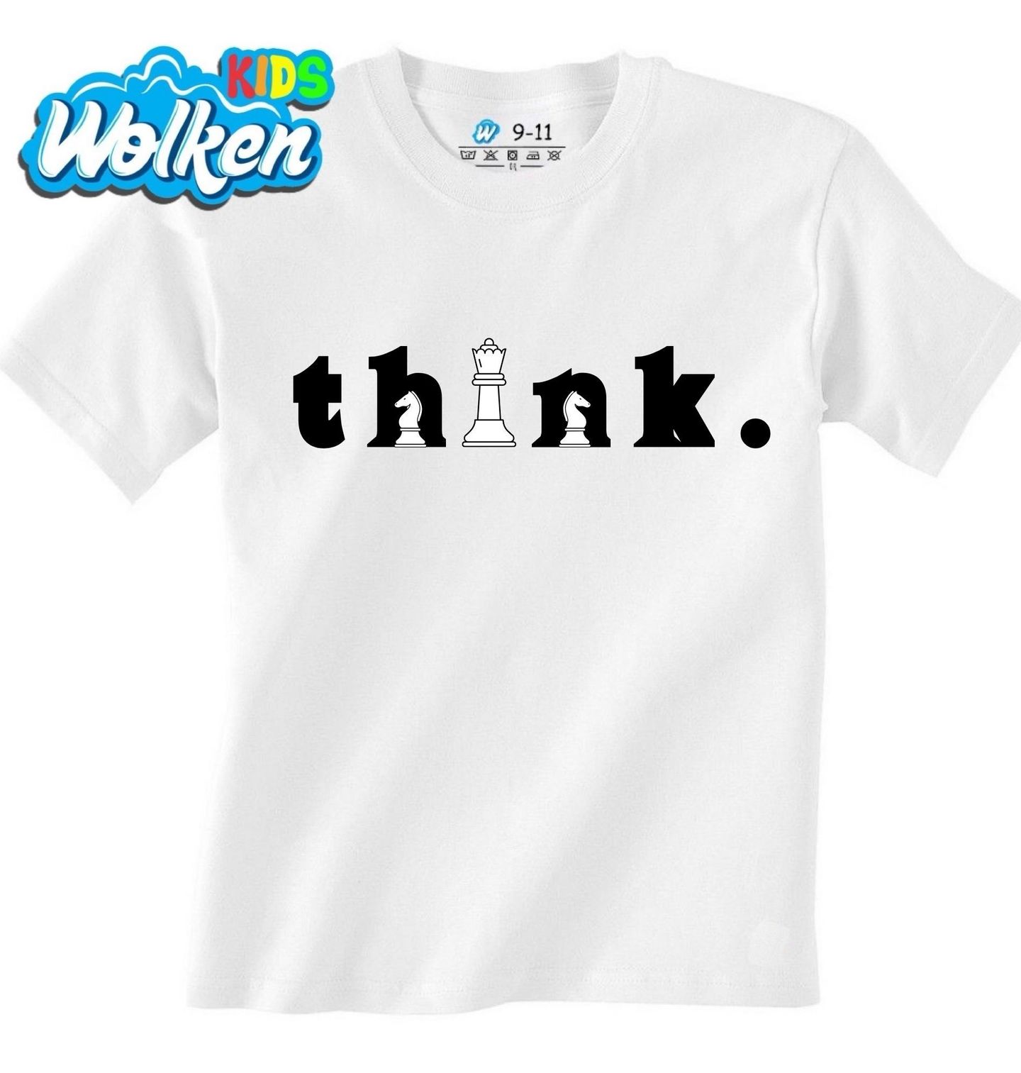 Dětské tričko Mysli jako Šachista Think.jpg