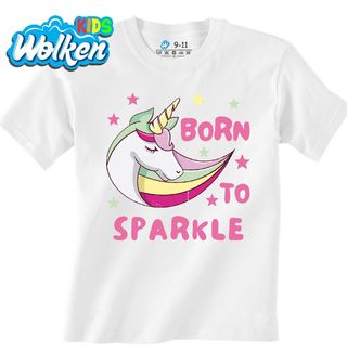 Dětské tričko Jednorožčí Záře Born to Sparkle.jpg