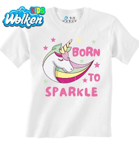 Obrázek produktu Dětské tričko Jednorožčí Záře Born to Sparkle