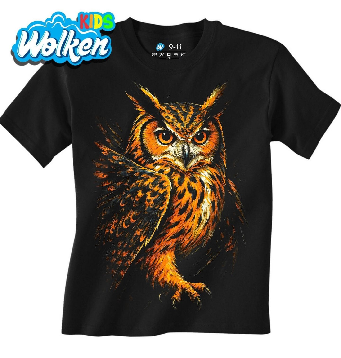 Dětské tričko Výr velký Bubo bubo.jpg