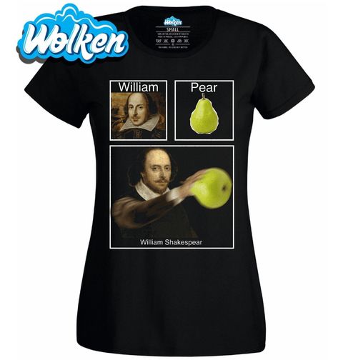 Obrázek produktu Dámské tričko William Shakespear Hruška