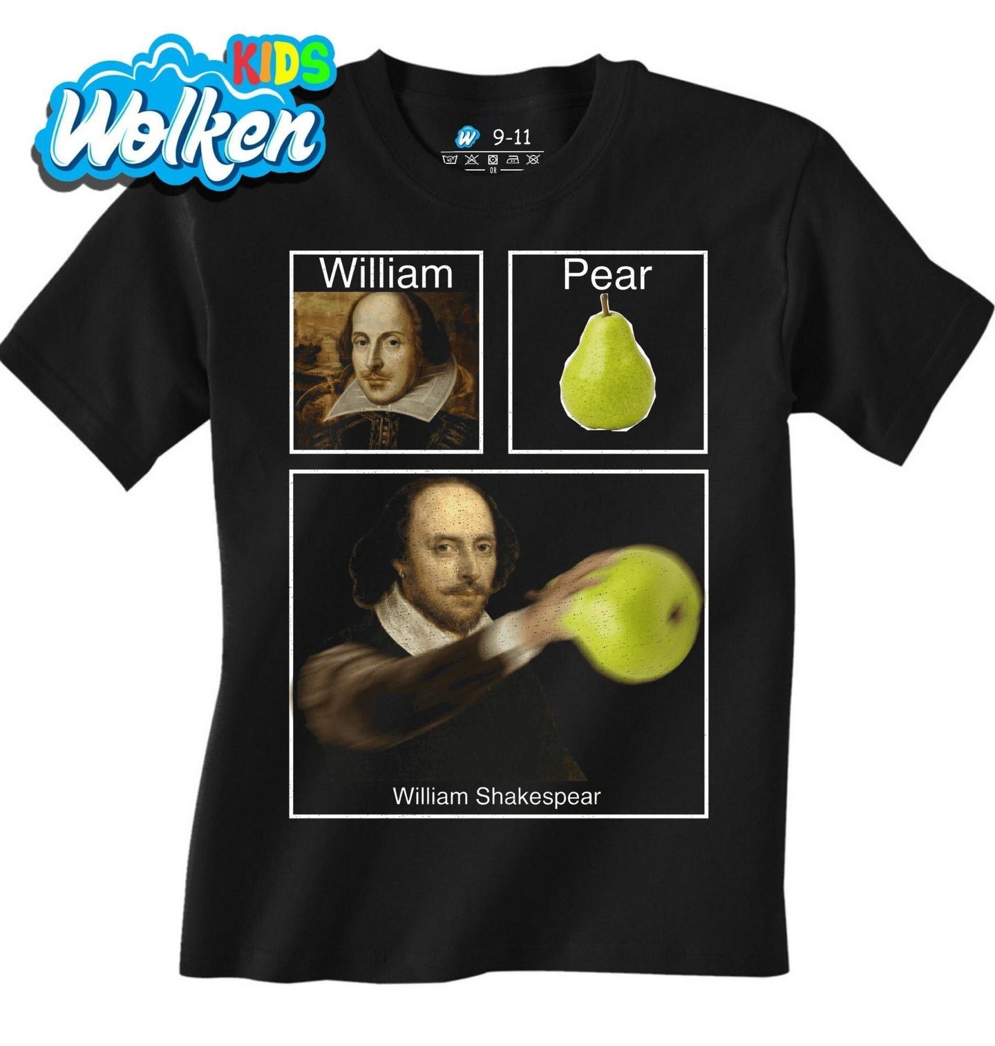 Dětské tričko William Shakespear Hruška.jpg