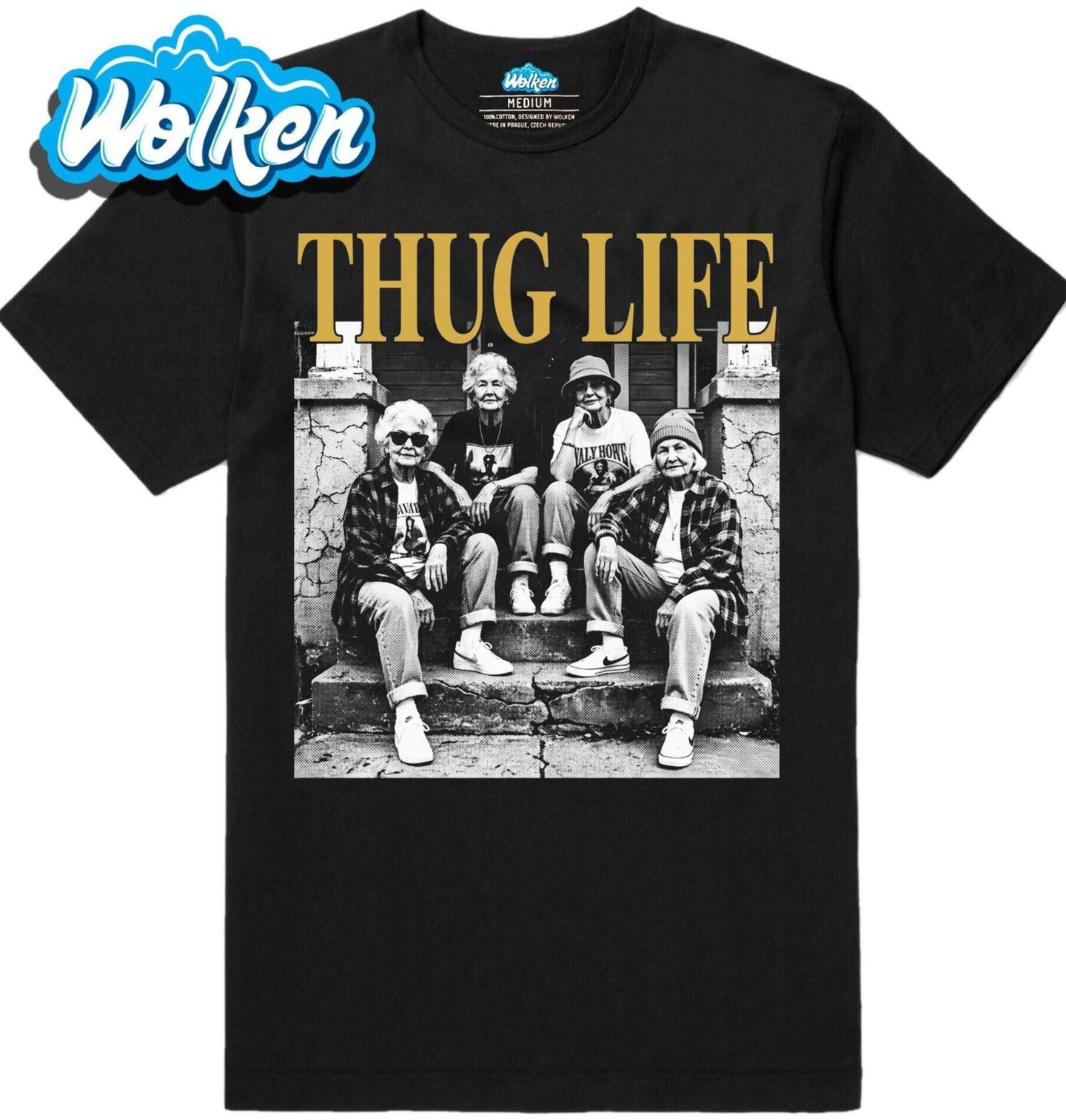 Pánské tričko Gangsta Babičky z Ulice Thug Life.jpg