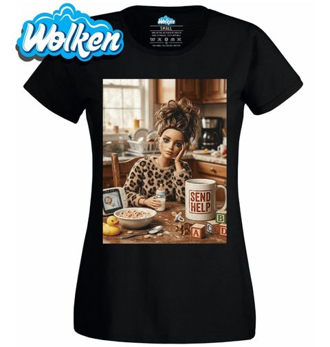 Obrázek produktu Dámské tričko Barbie Máma Send Help