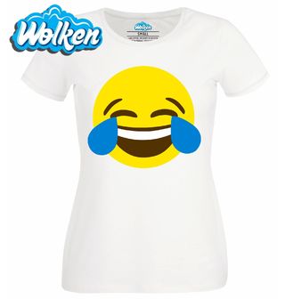 Dámské tričko Emoji Smích.jpg