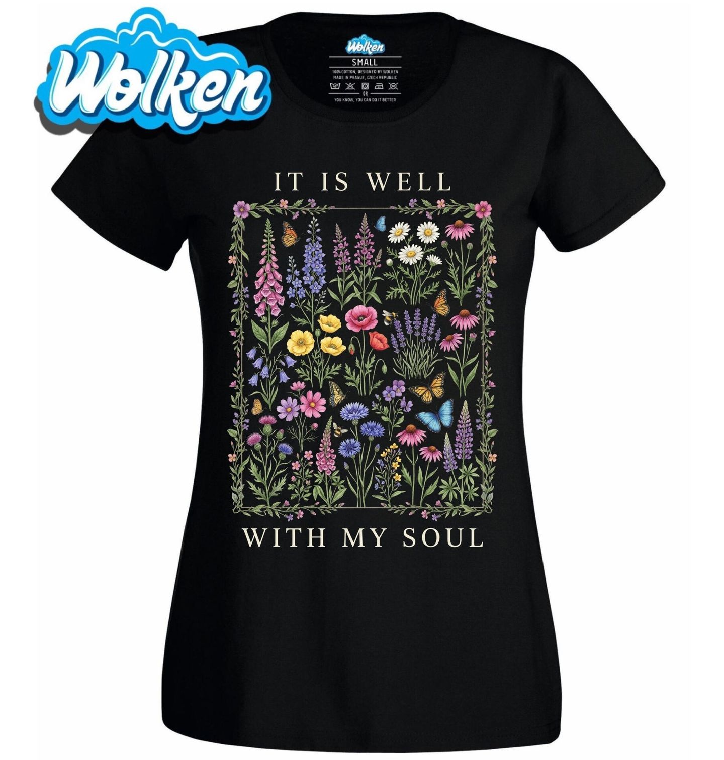 Dámské tričko Květiny It Is Well With My Soul.jpg