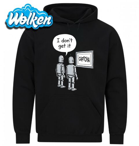 Obrázek produktu Pánská mikina Zmatení Roboti CAPTCHA Nechápu To I Don't Get it