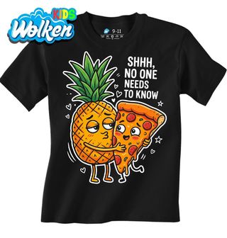 Dětské tričko Ananas na Pizze Hawai No One Need to Know.jpg