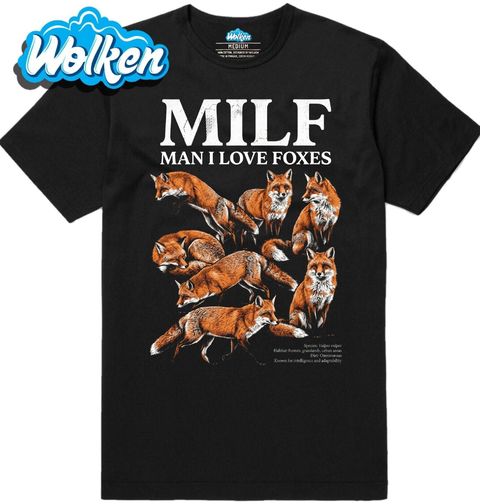 Obrázek produktu Pánské tričko MILF Man I Love Foxes Liška