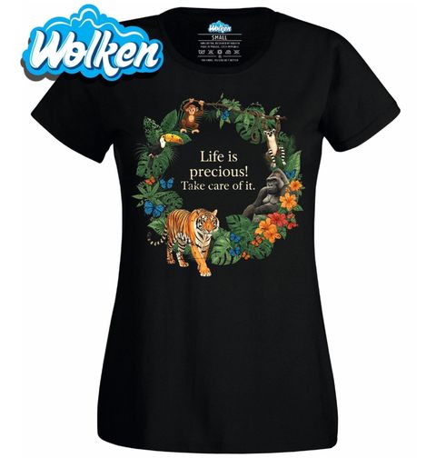 Obrázek produktu Dámské tričko Džungle Life is Precious