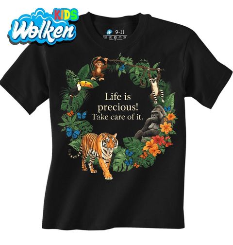 Obrázek produktu Dětské tričko Džungle Life is Precious