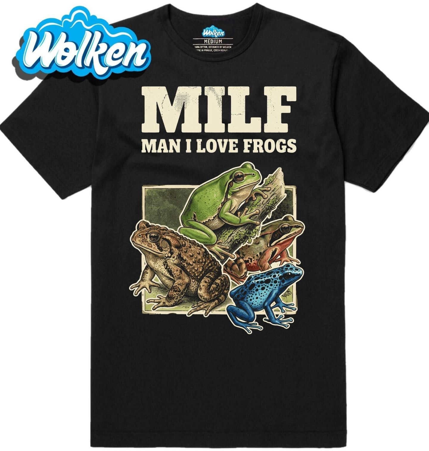 Pánské tričko Já prostě Miluju Žáby Man I Love Frogs.jpg