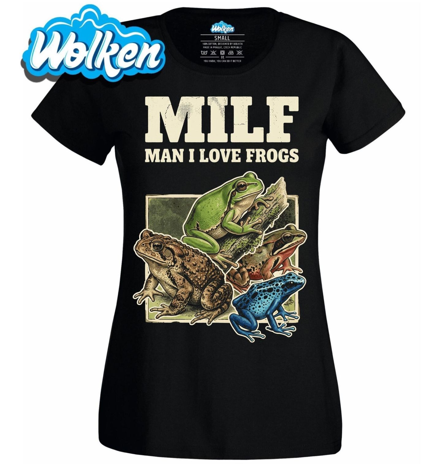 Dámské tričko Já prostě Miluju Žáby Man I Love Frogs.jpg