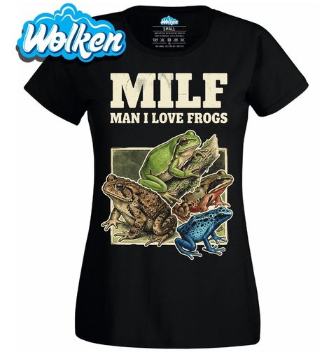 Obrázek produktu Dámské tričko Já prostě Miluju Žáby Man I Love Frogs