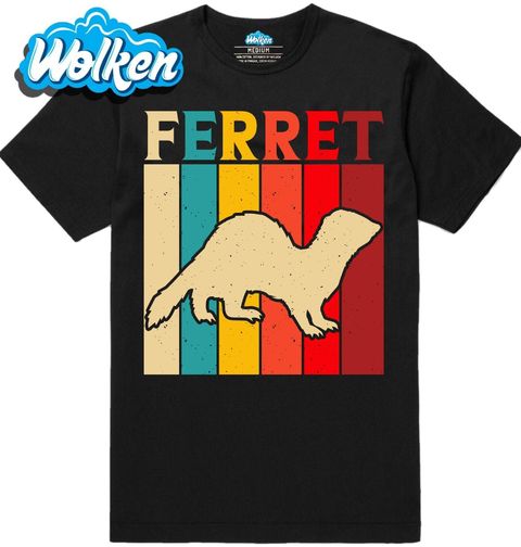Obrázek produktu Pánské tričko Barevná Fretka Ferret