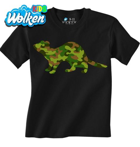 Obrázek produktu Dětské tričko Maskáčová Fretka