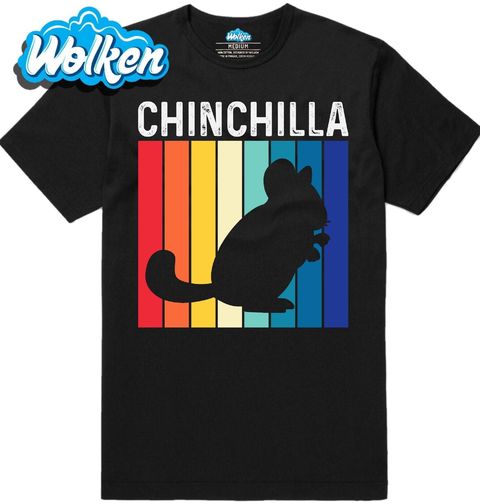 Obrázek produktu Pánské tričko Retro Činčila Chinchilla