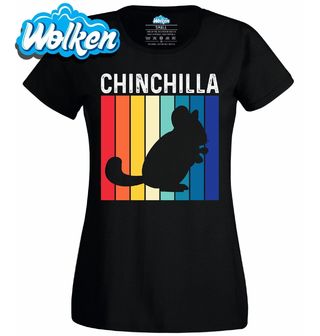 Dámské tričko Retro Činčila Chinchilla.jpg
