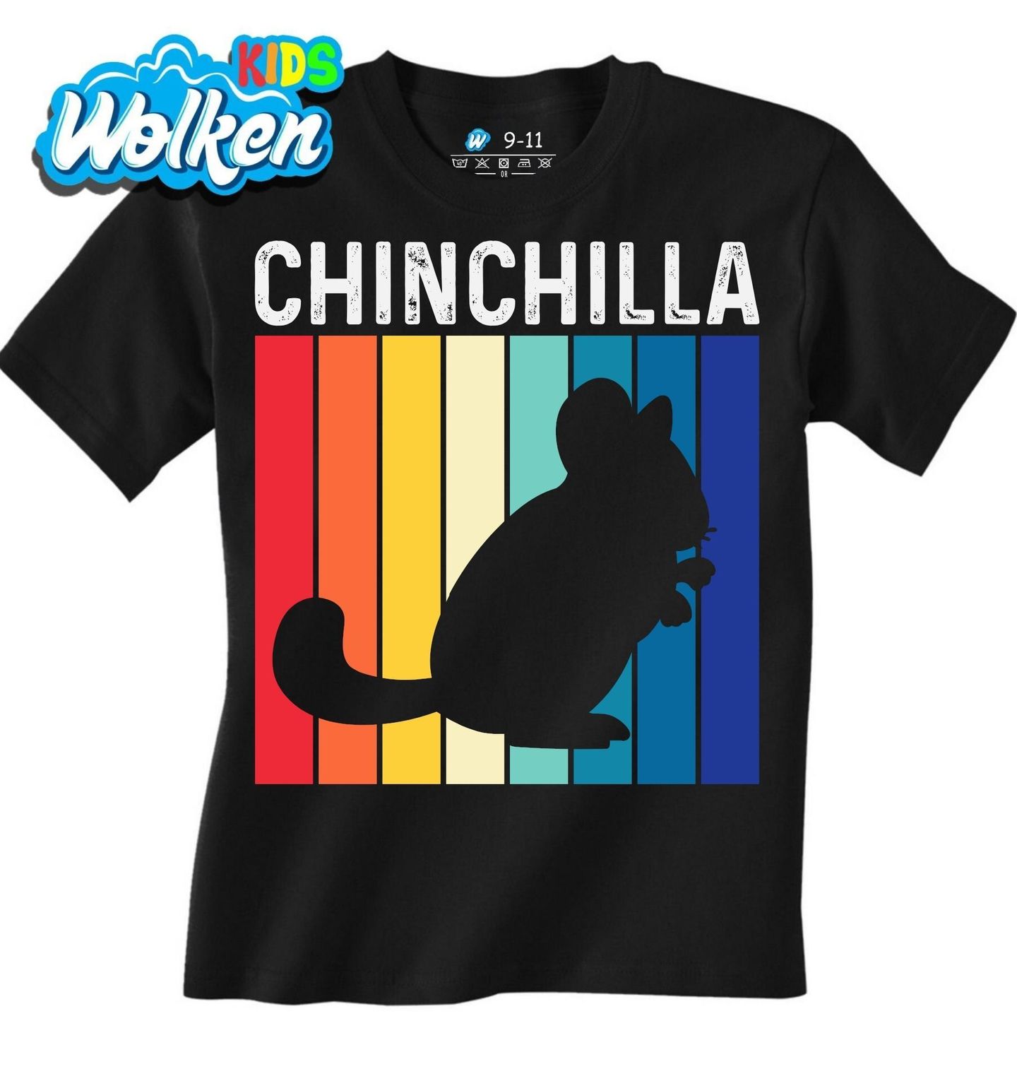 Dětské tričko Retro Činčila Chinchilla.jpg