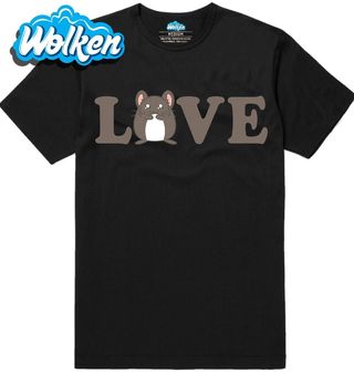 Pánské tričko Láska k Činčilám LOVE.jpg