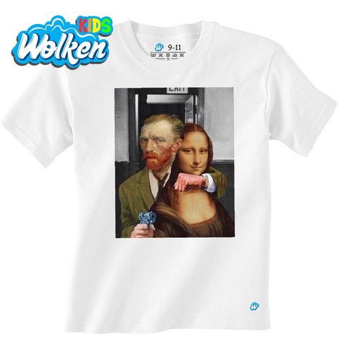 Obrázek produktu Dětské tričko Rukojmí Mona Lisa a Vincent van Gogh