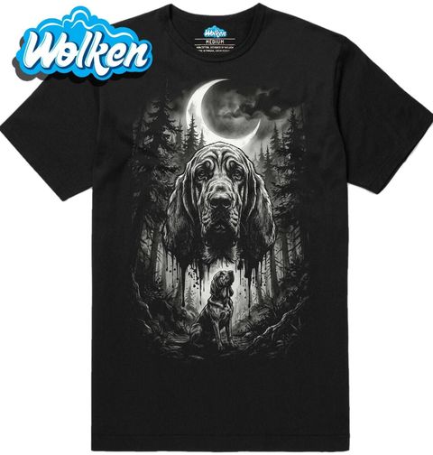 Obrázek produktu Pánské tričko Bloodhound v Nočním Lese