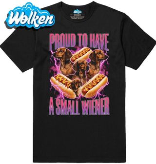 Pánské tričko Jezevčík Proud to Have a Small Wiener.jpg