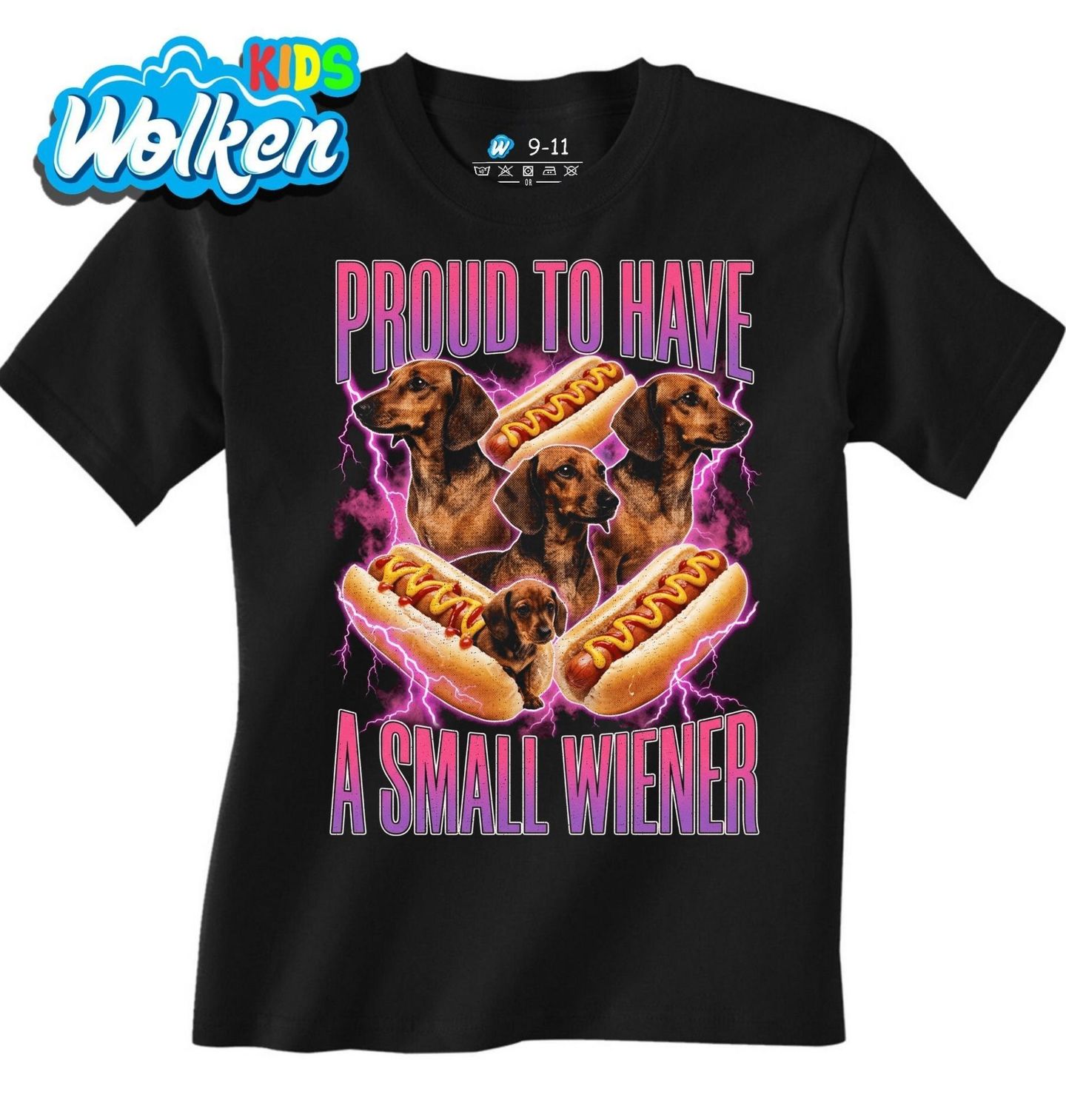 Dětské tričko Jezevčík Proud to Have a Small Wiener.jpg