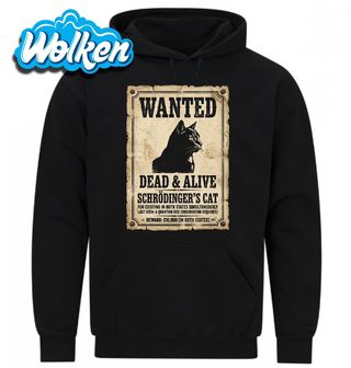 Mikina Hledaná Schrödingerova Kočka WANTED.jpg