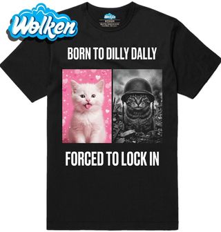 Pánské tričko Donucen Soustředit se Forced to Lock in.jpg