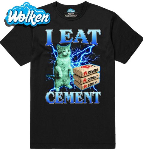 Obrázek produktu Pánské tričko Já Jím Cement I Eat Cement