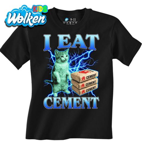 Obrázek produktu Dětské tričko Já Jím Cement I Eat Cement